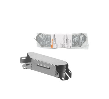 Поворот на 90 град. горизонтальный 50х50 мм TDM