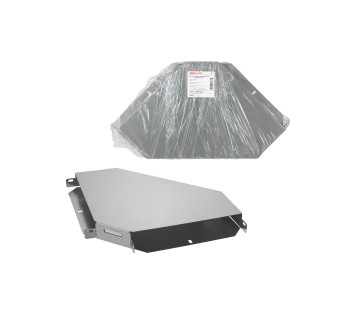 Поворот на 90 град. горизонтальный 50х300 мм TDM