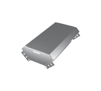 Поворот на 90 град. вертикальный внешний 100х400 TDM