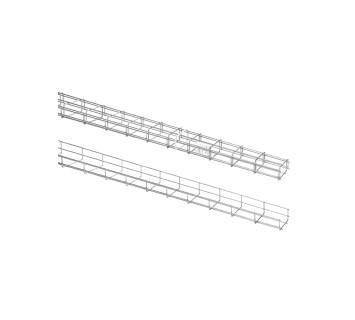 Лоток проволочный 50х100х3000-3,8 мм TDM