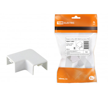 Поворот на 90 гр. КМП 100x40 (2 шт./комп.) TDM