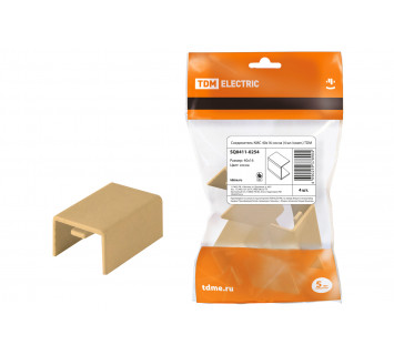 Соединитель КМС 40x16 сосна (4 шт./комп.) TDM