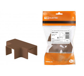 Угол Т-образный КМТ 25х16 бук (4 шт./комп.) TDM
