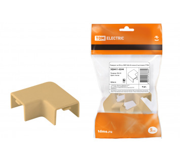 Поворот на 90 гр. КМП 40x16 сосна (4 шт./комп.) TDM