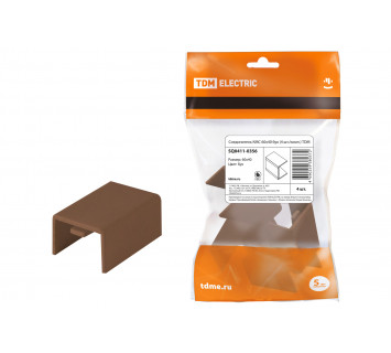 Соединитель КМС 60x40 бук (4 шт./комп.) TDM