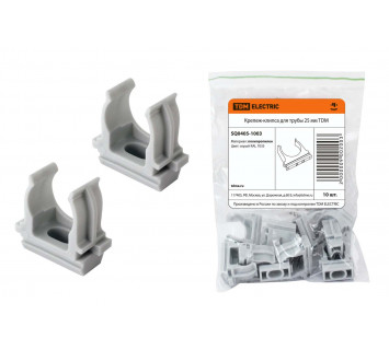 Крепеж-клипса для трубы 25 мм (10шт) TDM