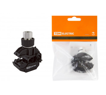 Зажим герметичный ответвительный прокалывающий ЗГОП 16-95/1,5-10 (P6, P616) рознич. упак. TDM