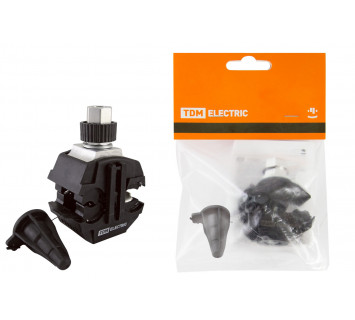 Зажим герметичный для ответвления от неизол. проводника ЗГОНП 16-120/16-35 (N640) рознич. упак. TDM