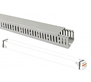 Кабель-канал перфорированный 50х50 перфорация 6/8 TDM (24 м)
