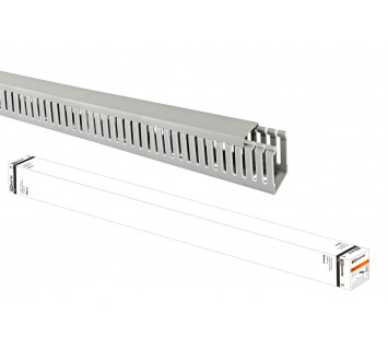 Кабель-канал перфорированный 25х40 перфорация 6/8 мм TDM (40 м)