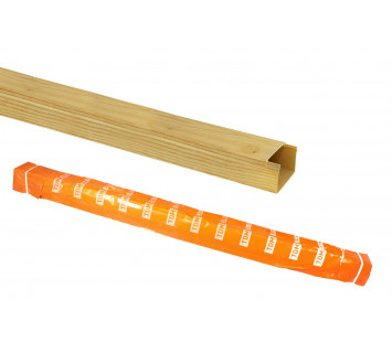 Кабель-канал 12х12 желтая сосна 3D (140м) TDM