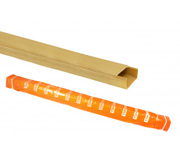 Кабель-канал 20х10 желтая сосна 3D (100м) TDM