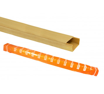 Кабель-канал 40х16 желтая сосна 3D (50м) TDM