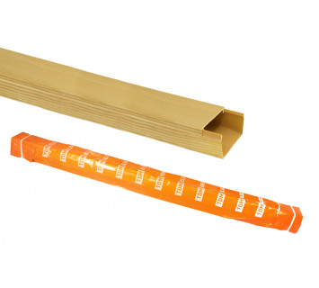 Кабель-канал 40х25 желтая сосна 3D (40м) TDM