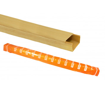 Кабель-канал 60х40 желтая сосна 3D (18м) TDM