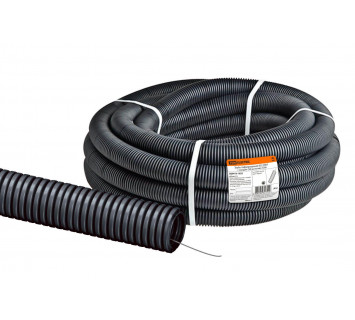 Труба гофрированная d32 FRHF с зондом (50 м) легкая TDM