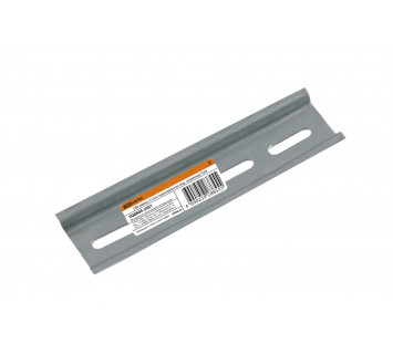 DIN-рейка (11см) оцинкованная инд. штрихкод TDM