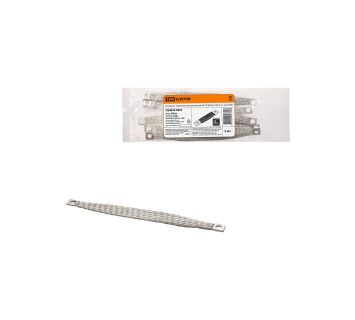 Проводник заземления плоский луженый ПЗ 10-300 (5 шт. упак) ТDM