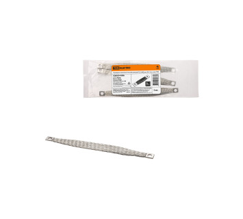 Проводник заземления плоский луженый ПЗ 10-600 (3 шт. упак) ТDM