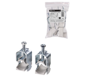 Зажим кабельный для С-профиля, диаметр кабеля 6-12 мм TDM