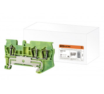 Зажим клеммный безвинтовой (ЗКБ) 3 вывода PEN 2,5 мм2 TDM