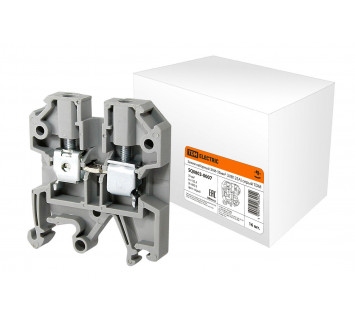 Зажим наборный ЗНИ-35мм2 (JXB125А) серый TDM