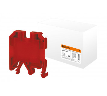 Зажим наборный ЗНИ-4мм2 (JXB35А) красный TDM