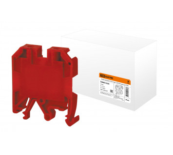 Зажим наборный ЗНИ-10мм2 (JXB70А) красный TDM