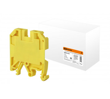 Зажим наборный ЗНИ-2,5мм2 (JXB25А) желтый TDM