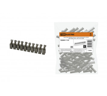 Винтовая перемычка на 10 контактов для клемм ЗНН-4мм2 (Ph-C FBI 10-6) TDM