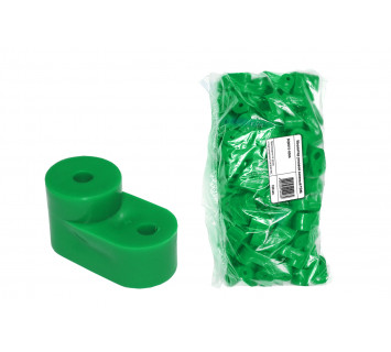 Изолятор угловой зелёный TDM