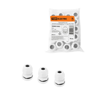 Сальник PG 13,5 диаметр проводника 7-11 мм IP54 TDM