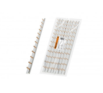 Шина соединительная 1П 63А PIN (штырь) 1 м. инд. стикер TDM