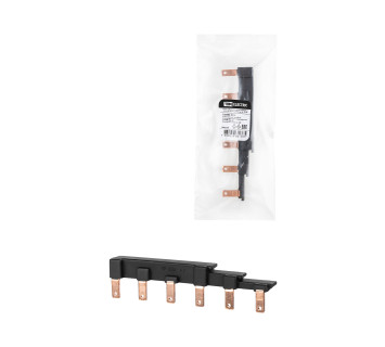 Шина соединительная наборная ШСН 3П 63А 2x3PIN(тип A) TDM