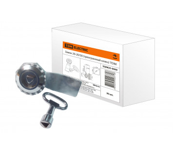 Замок 20-20/50 (трехгранный ключ) TDM