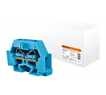 Микроклемма модульная МКМ 2,5мм2 синяя TDM