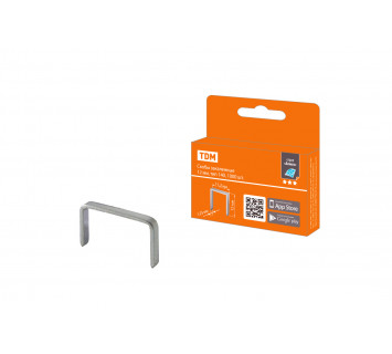 Скобы закаленные 12 мм, тип 140, 1000 шт, 