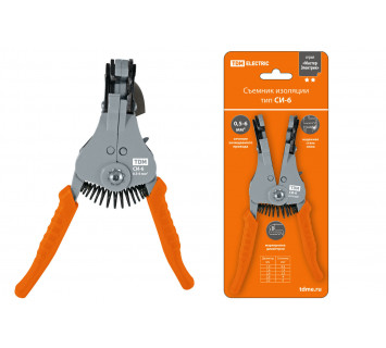 Съемник изоляции СИ-6, сечение зачищаемого провода 0,5-6 мм,  