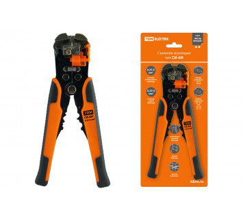 Съемник изоляции СИ-6Н, сечения: зачистки 0,25-6 мм, обжима 0,5-6 мм 