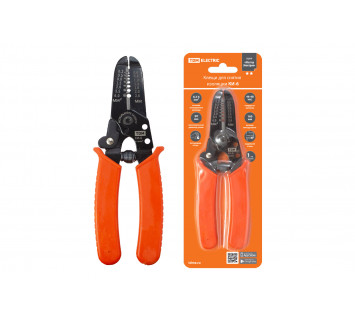 Клещи для снятия изоляции КИ-6, сечение зачищаемого провода 0,3-6 мм 