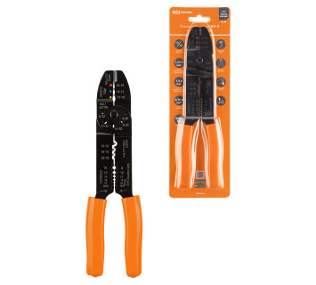 Клещи обжимные КО-У, универсальные (обжим, зачистка, винторез), 