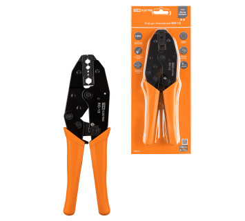 Клещи обжимные КО-13, обжим BNC разъемов (RG-58, RG-59, RG-62, RG-6), 