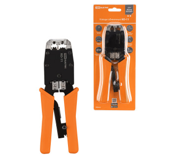 Клещи обжимные КО-11, обжим RJ-11/12/45 (8P8C, 6P6C, 6P4C, 6P2C), 