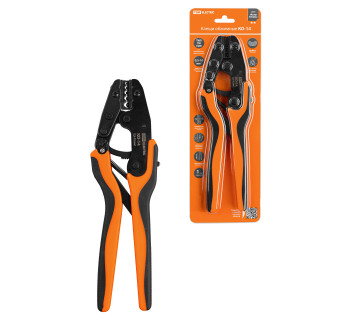 Клещи обжимные КО-14, обжим неизолированных медных наконечников 0,5-10 мм?, 