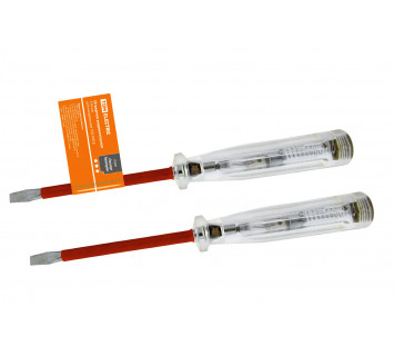 Отвертка-пробник (индикатор) 150 мм, 100-500В 