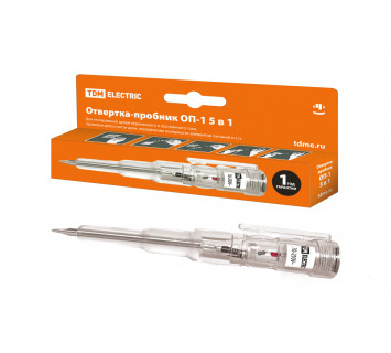 Отвертка-пробник ОП-1 TDM