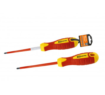 Отвертка крестовая диэлектрическая тип PH0x60, серия «ЭкспертЭлектрик» TDM