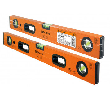 Уровень (ватерпас) 100 см, 3 глазка, алюминиевый, усиленный, с магнитом, серия 