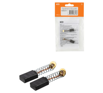 Щетки графитовые ЩГ-10860101 для дрели ударной ДУ-550, 2 шт. в комплекте, TDM