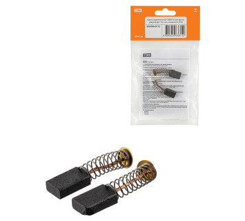 Щетки графитовые ЩГ-10860102 для дрели ударной ДУ-710, 2 шт. в комплекте, TDM